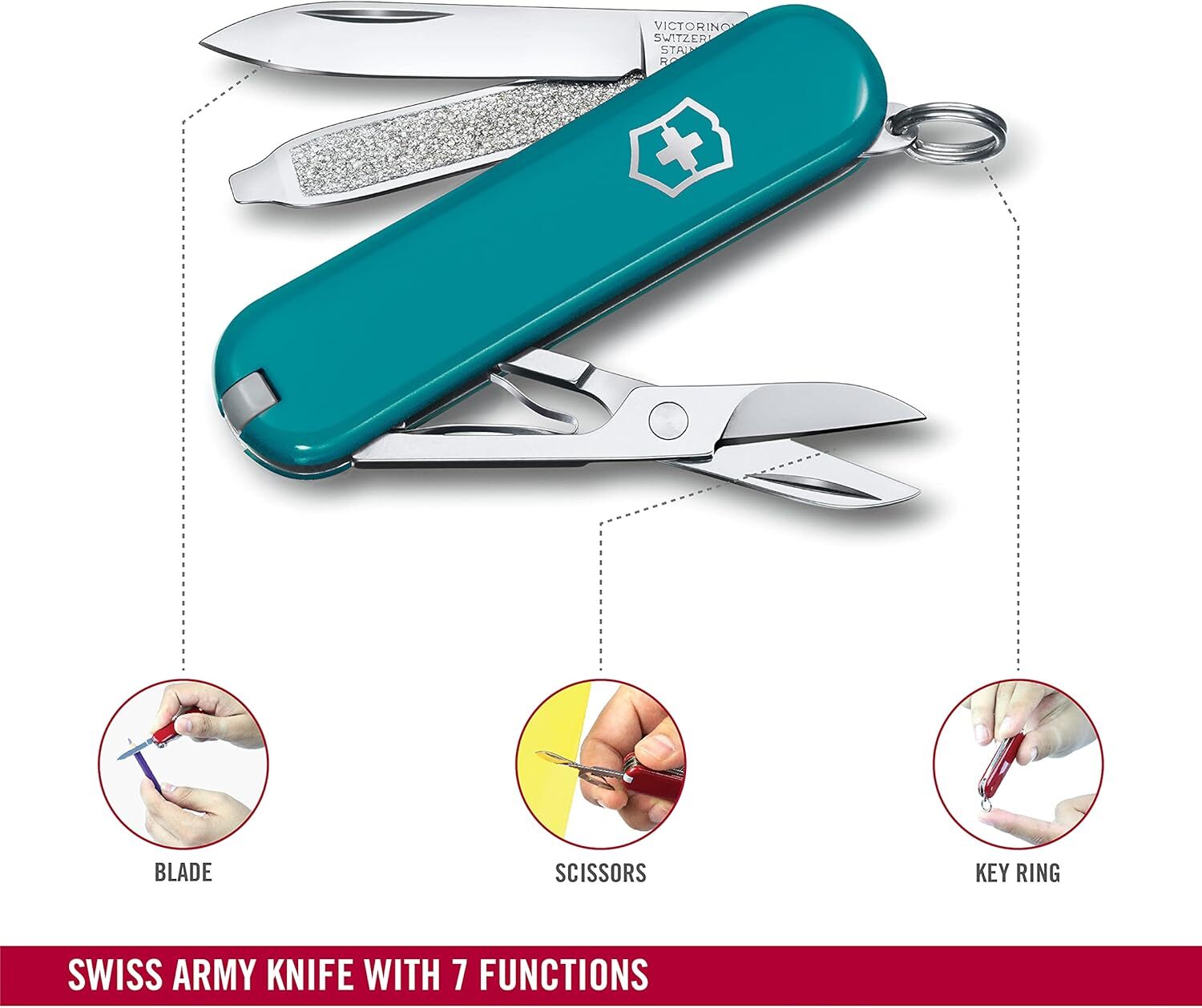 Victorinox Swiss Army Classic SD Pocket Knives, 20 Styles