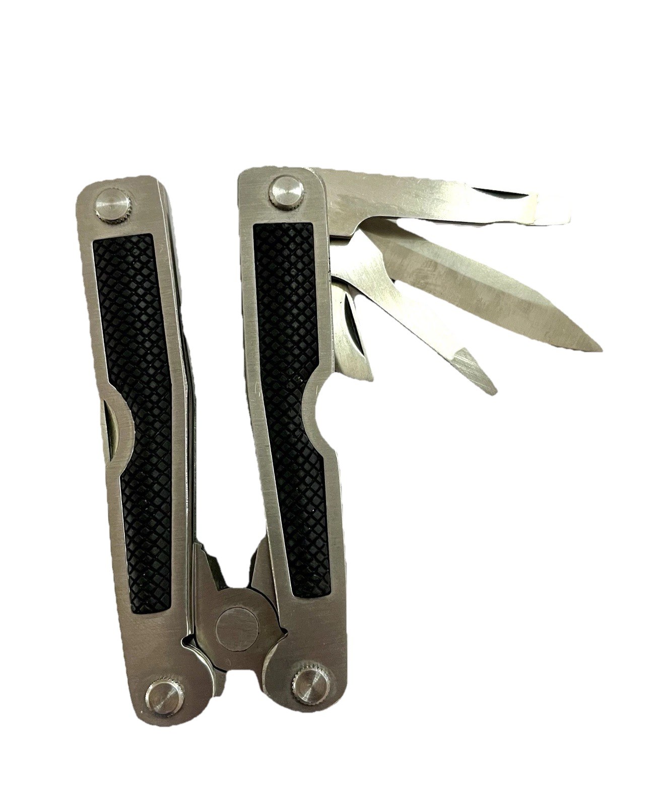 9-in-1 Stainless Steel Multi-Tool Pliers with Knife Screwdrivers Ruler Pat ZL
