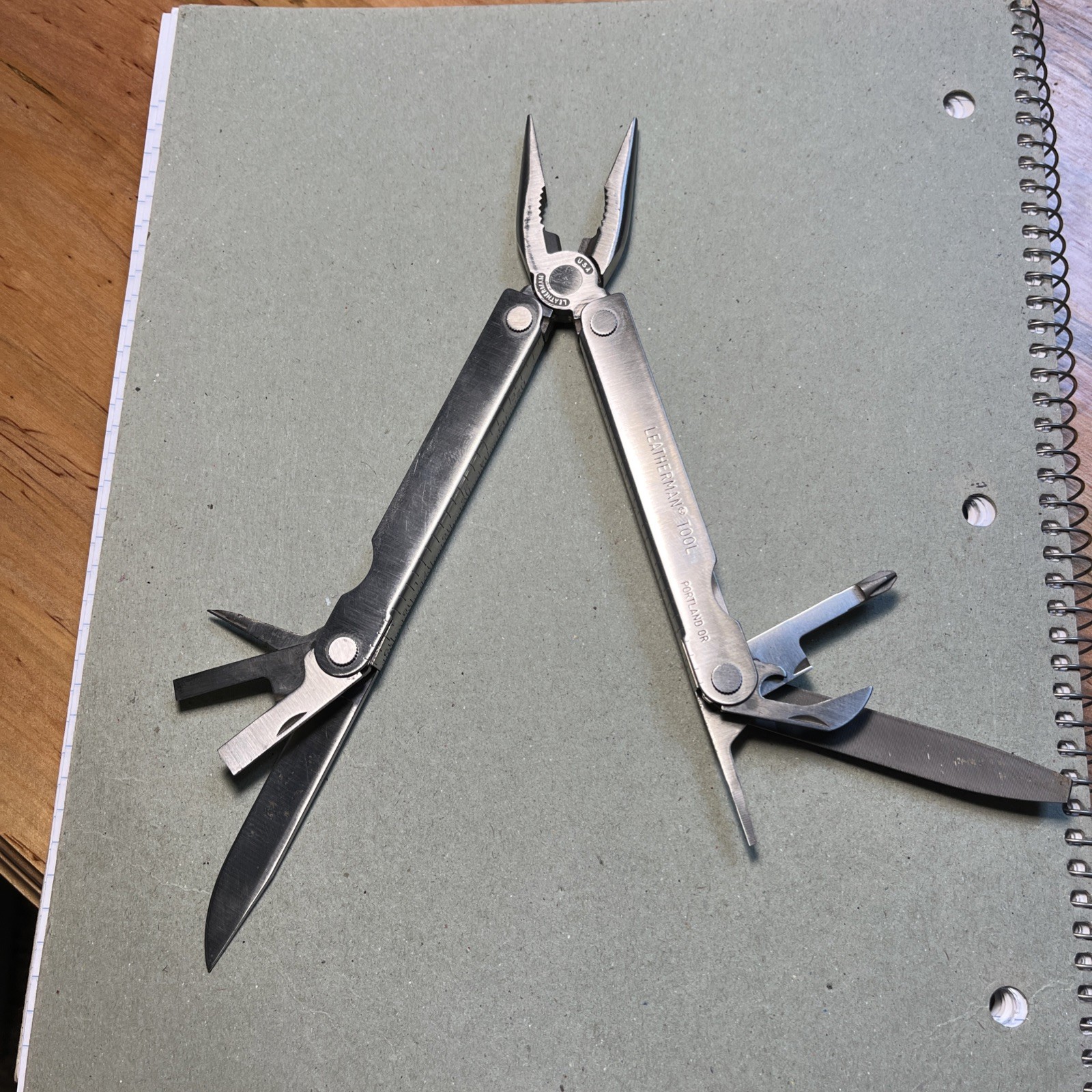 Vintage Original Leatherman Multi Tool Portland OR Leather Sheath USA