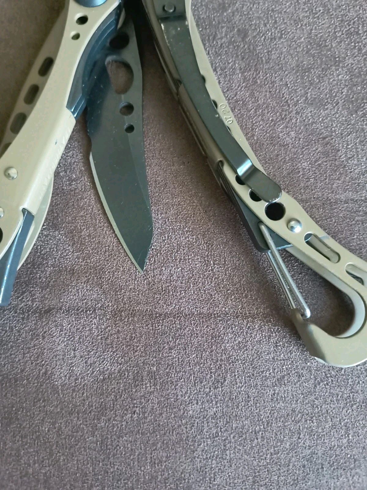 Leatherman Skeletool Coyote Tan multi tool BOD 12/20