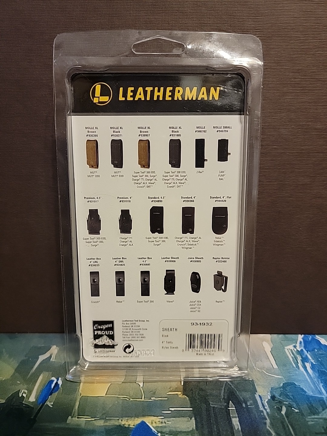Premium Nylon Snap Sheath – Fits 4″ to 4.5” Multi-Tools, Black