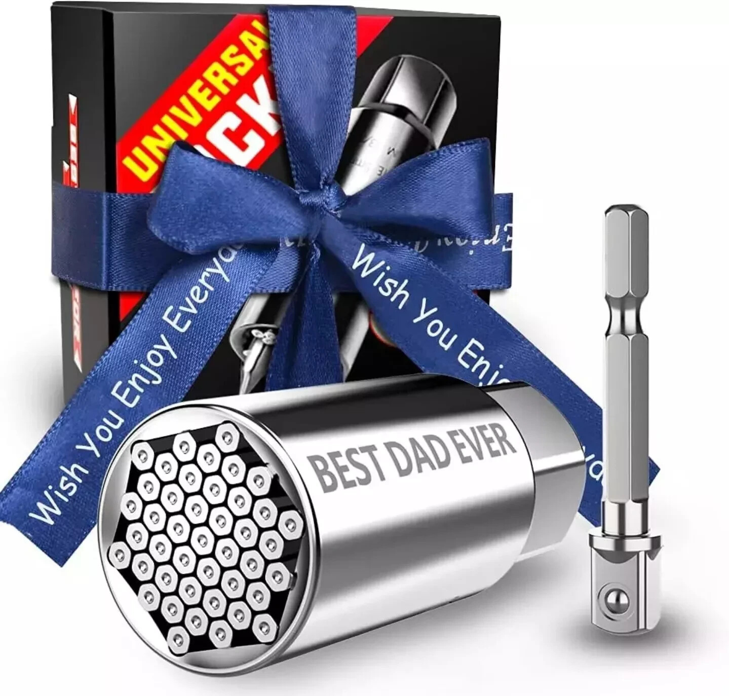 Fathers Day Gifts for Dad Men Universal Socket Tools Sets BEST DAD EVER