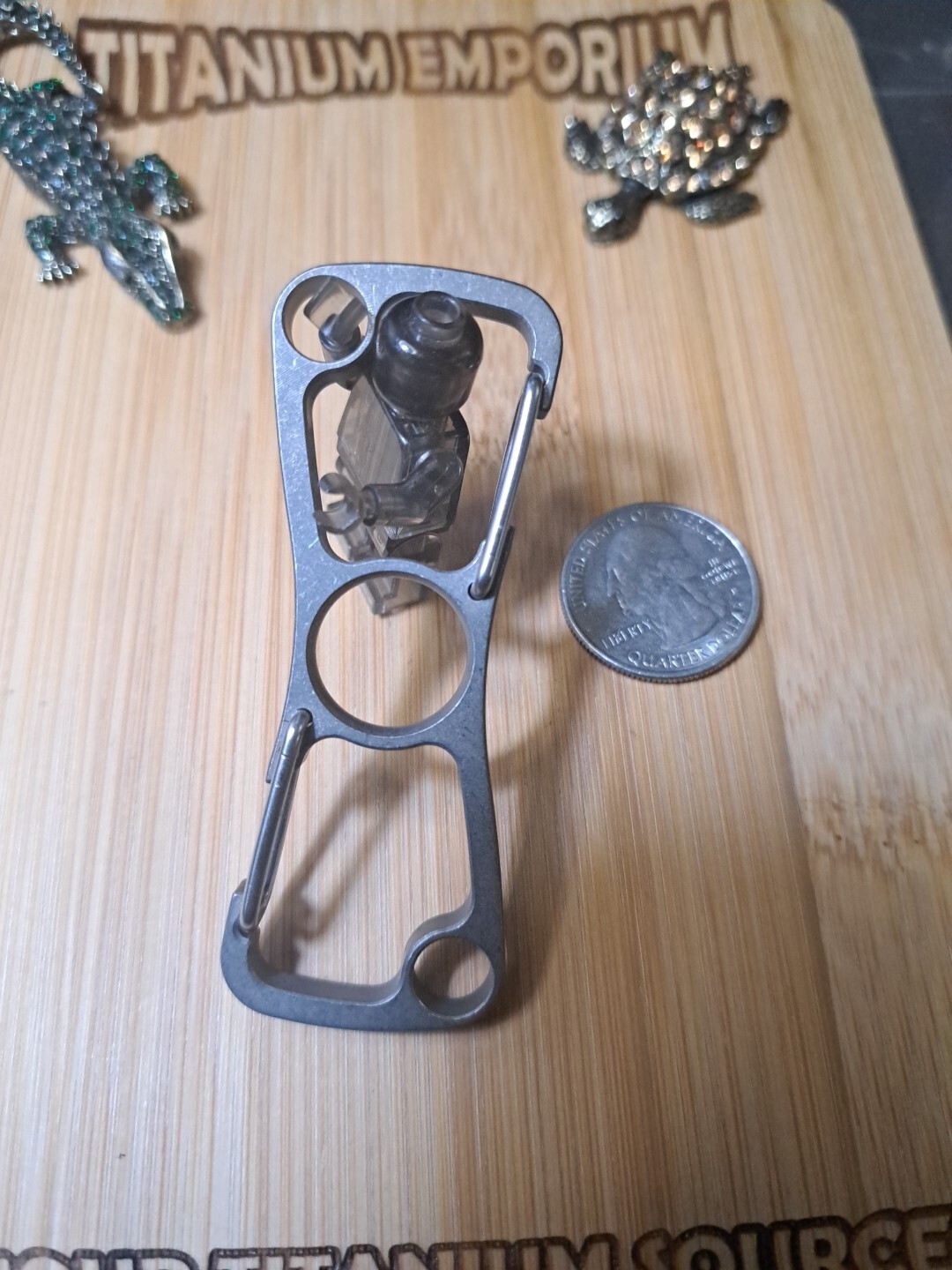 EDC Dual Titanium Carabiner