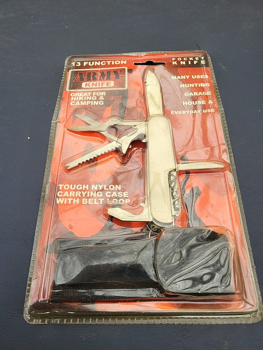 13 Function Army Knife Pocket Knife