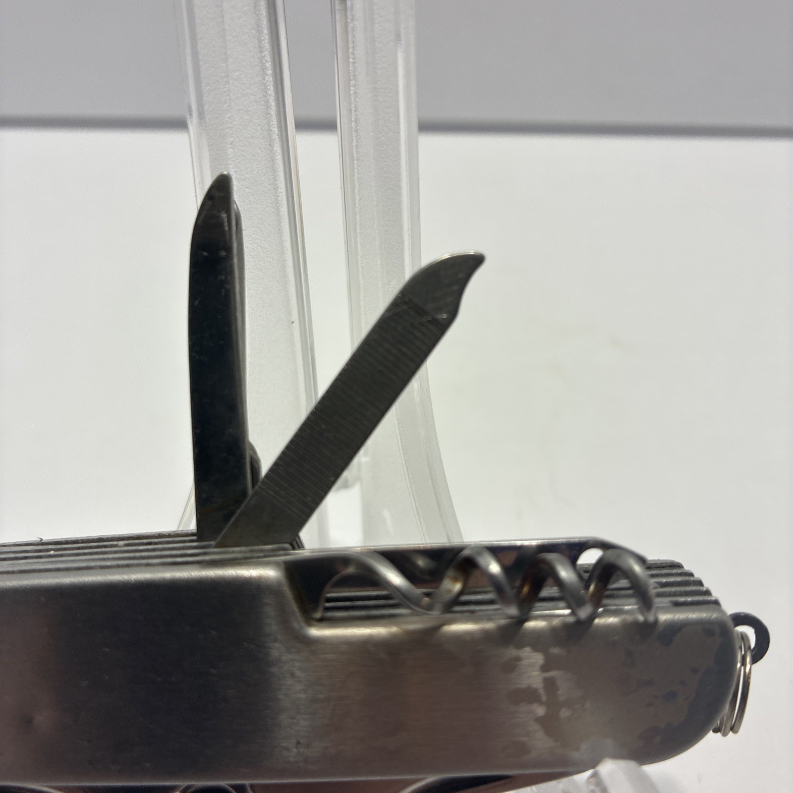 Pocket Multi Tool Swiss Type Knife Silver Army Camp Survival 11 Blades Stainless