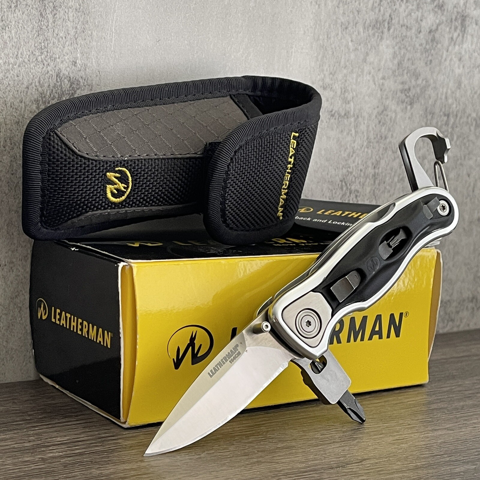 Leatherman E306x knife w/Plain Blade (Similar to e307x e304x Expanse Series)