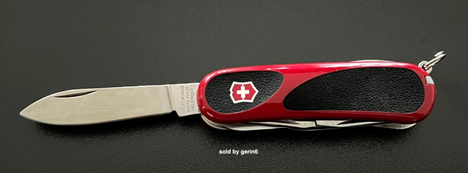 Victorinox Swiss Army Knife, EvoGrip 14 Red/Black, 14 Functions, 2.3903.C-X4 NIB