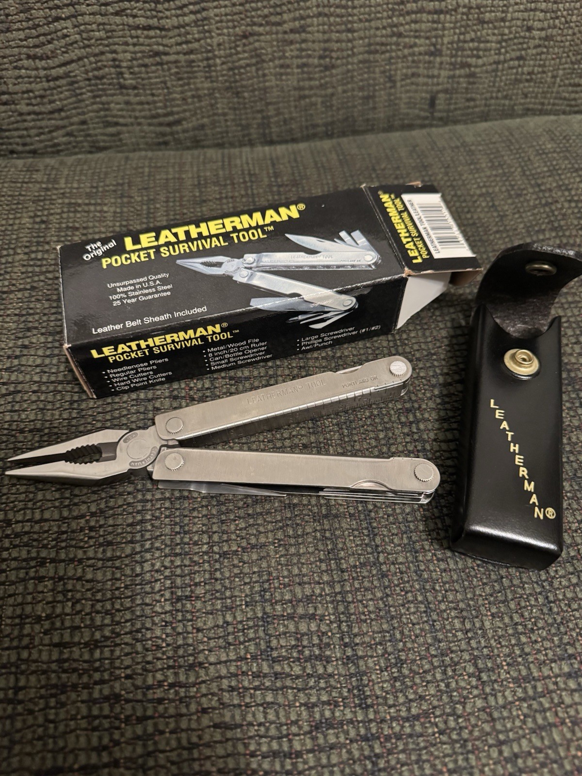 Vintage 1995(new) Leatherman International Defensive Pistol Association Engraved