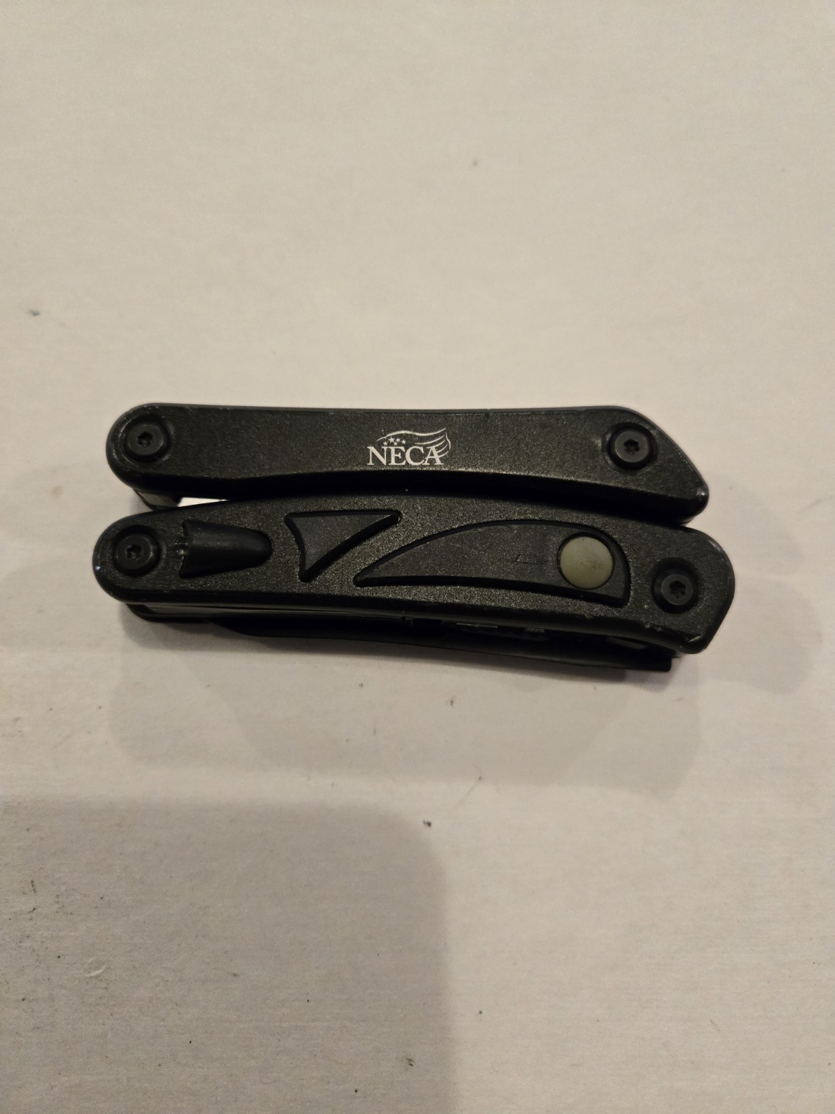 9-in-1 NECA Multi Tool With LED Light, Black