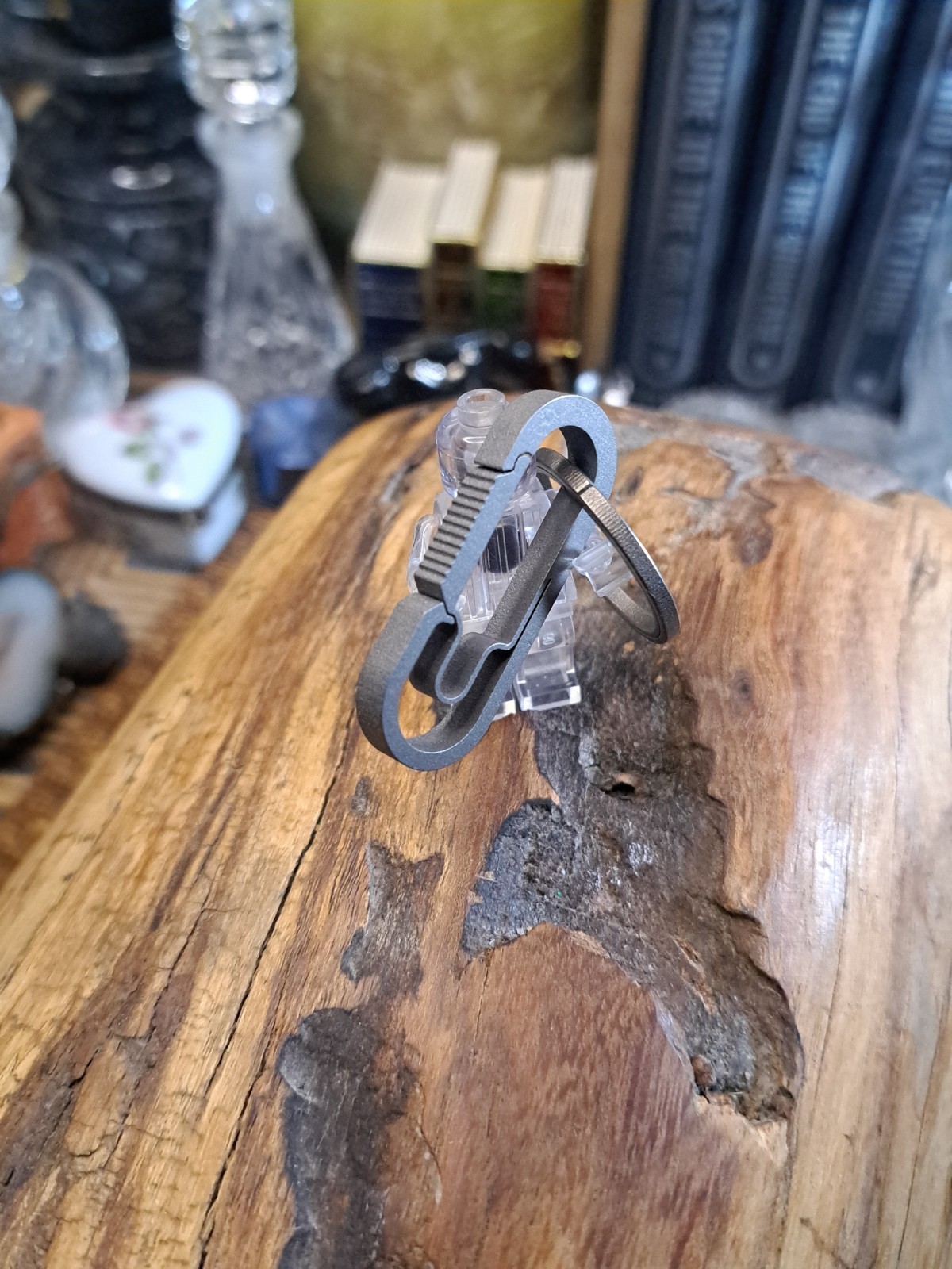 Pro Series Super Mini EDC Titanium Carabiner Keychain