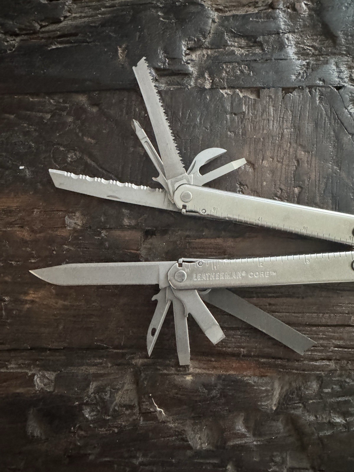Leatherman Core Stainless W/Black Leather Sheath Multi-Tool USA 0805 Date