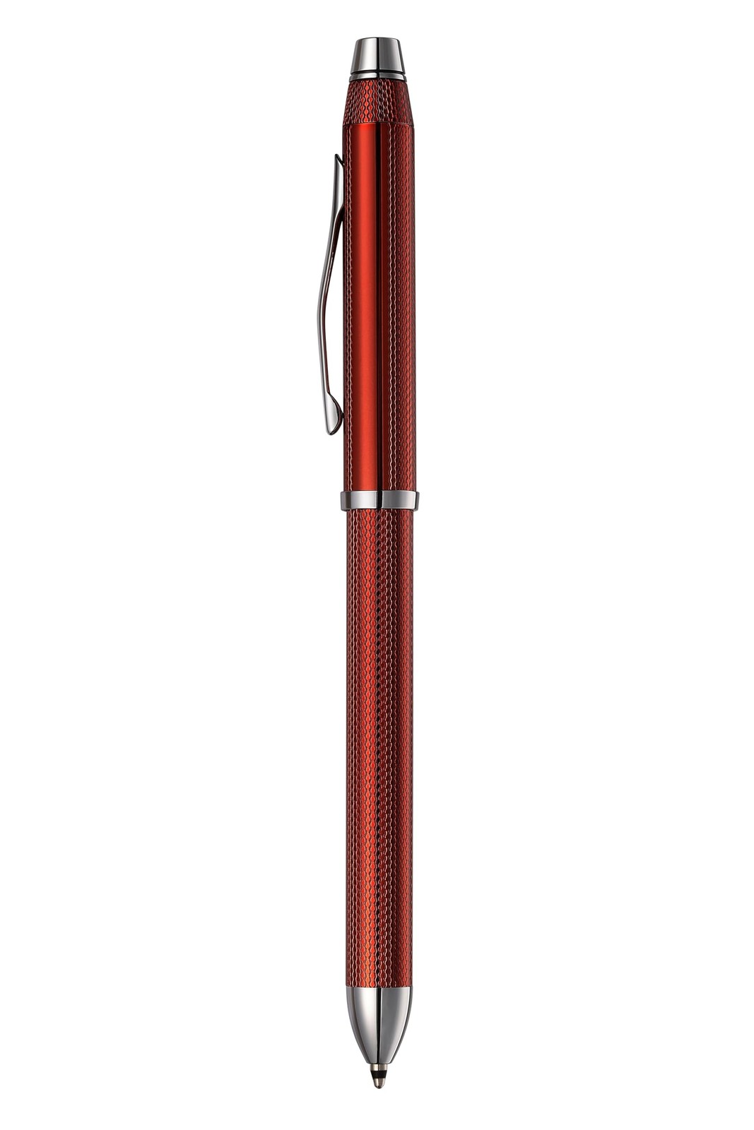 Tech3+ with Sophisticated Brushed Red Diamond Pattern Finish Barrel, 0.5mm Pe…