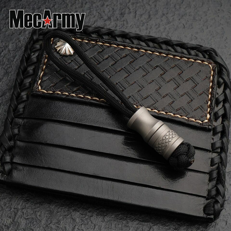 FFT-A Titanium Beads for EDC Gear, Knife, Flashlight, Woven Paracord,Mecarmy