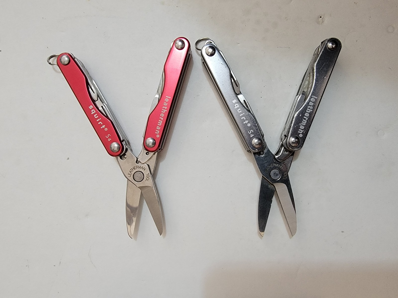 Leatherman Squirt S4 Multi-Tool Pocket Knife, Lot of 2