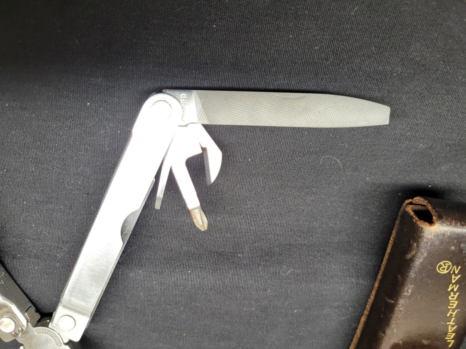 Vintage Original Leatherman knife Multi Tool Portland OR Original Case USA