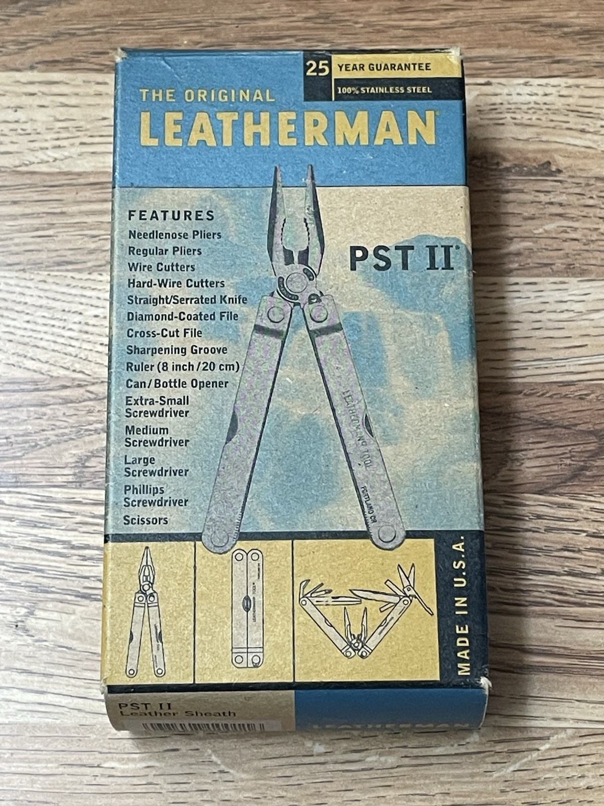 Vintage Leatherman PSTII Leather Sheath With Box