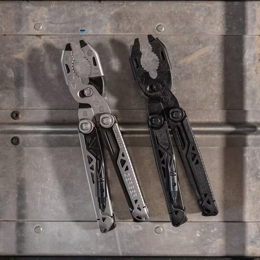 Dual Force 12-N-1 Plier Multi-Tool with Sheath