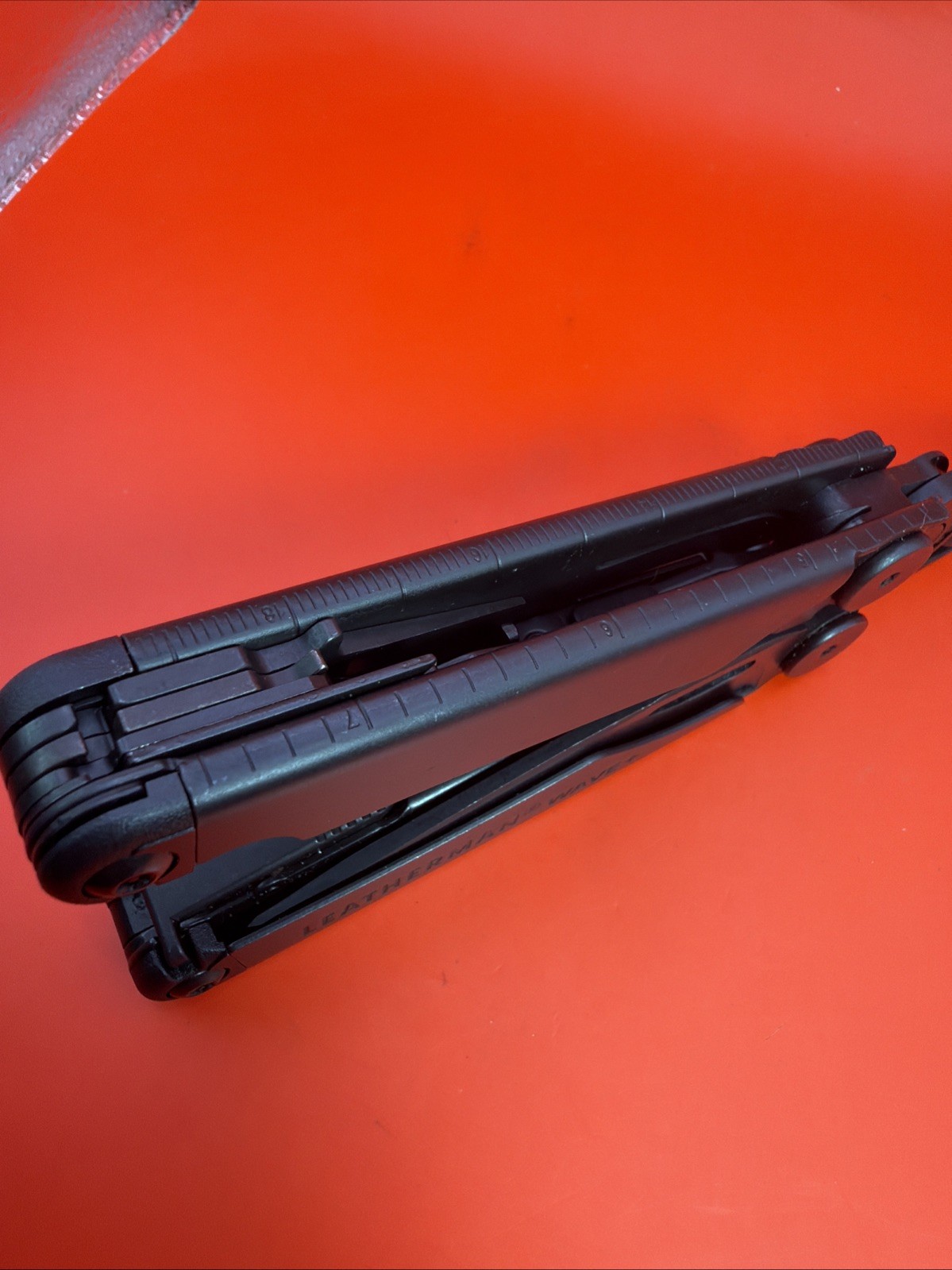 LEATHERMAN WAVE+ Plus W/Sheath Black 18 Multi-Tool USA- Excellent Condition