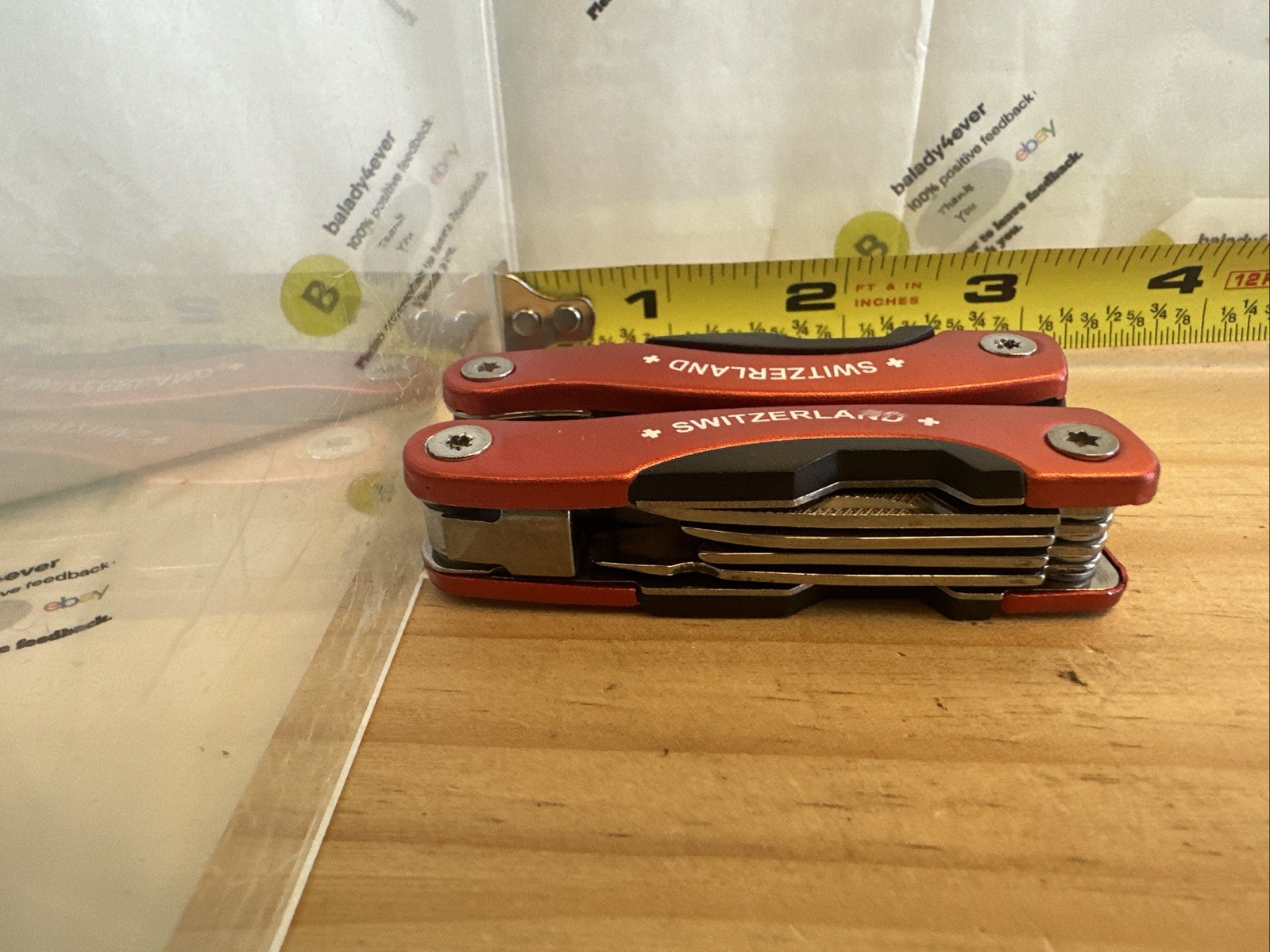 “Switzerland” Branded Mini Multitool 11-in-1 Closed 2.75”