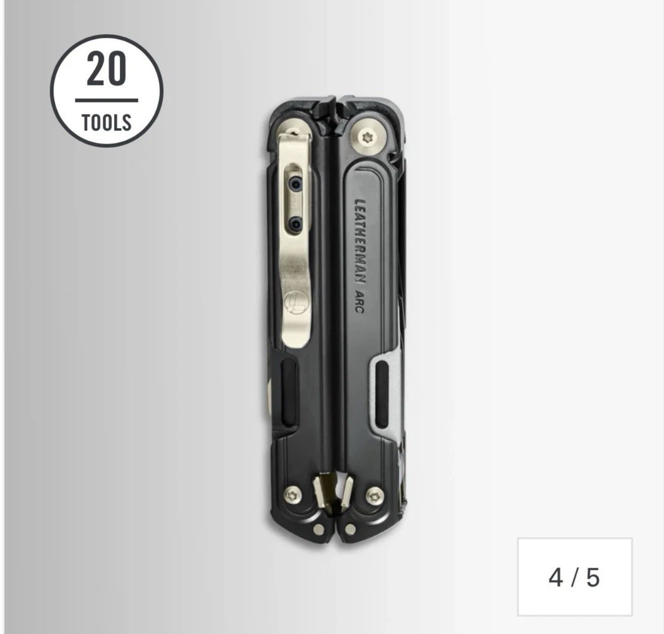 Leatherman Arc Obsidian Multitool. Limited Edition w/Leather Sheath. Sealed.
