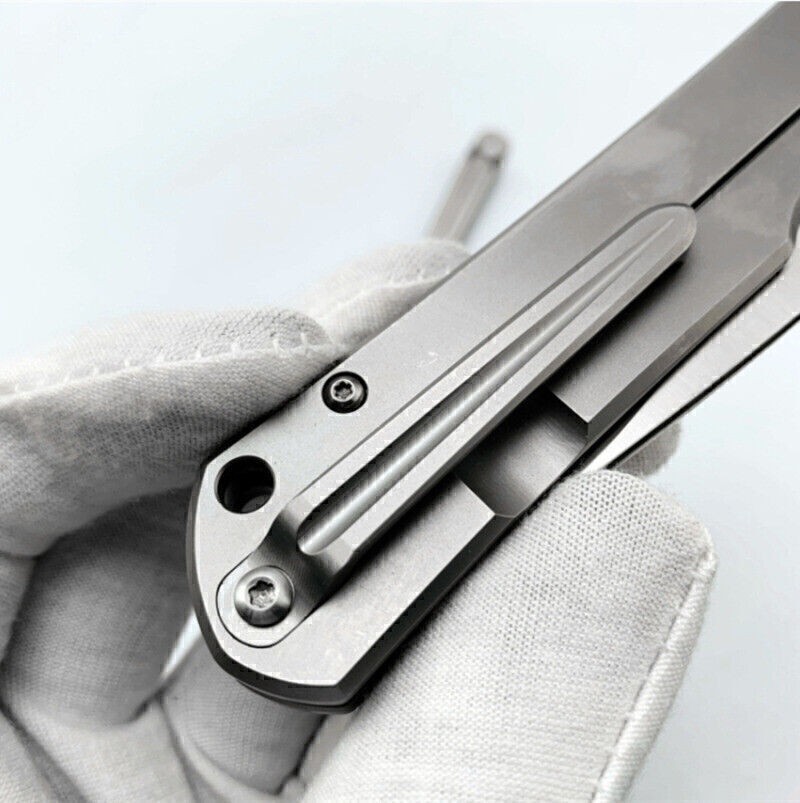 Titanium Alloy Integrated Cnc Back Clip Pocke Clip Diy For Srmkni- 812 901 902