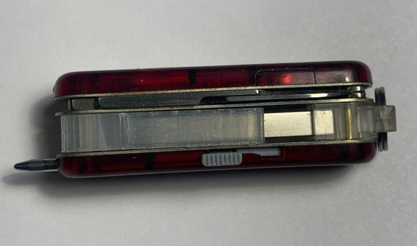 VICTORINOX Swiss Army Knife with USB 64GB LED RED Lite