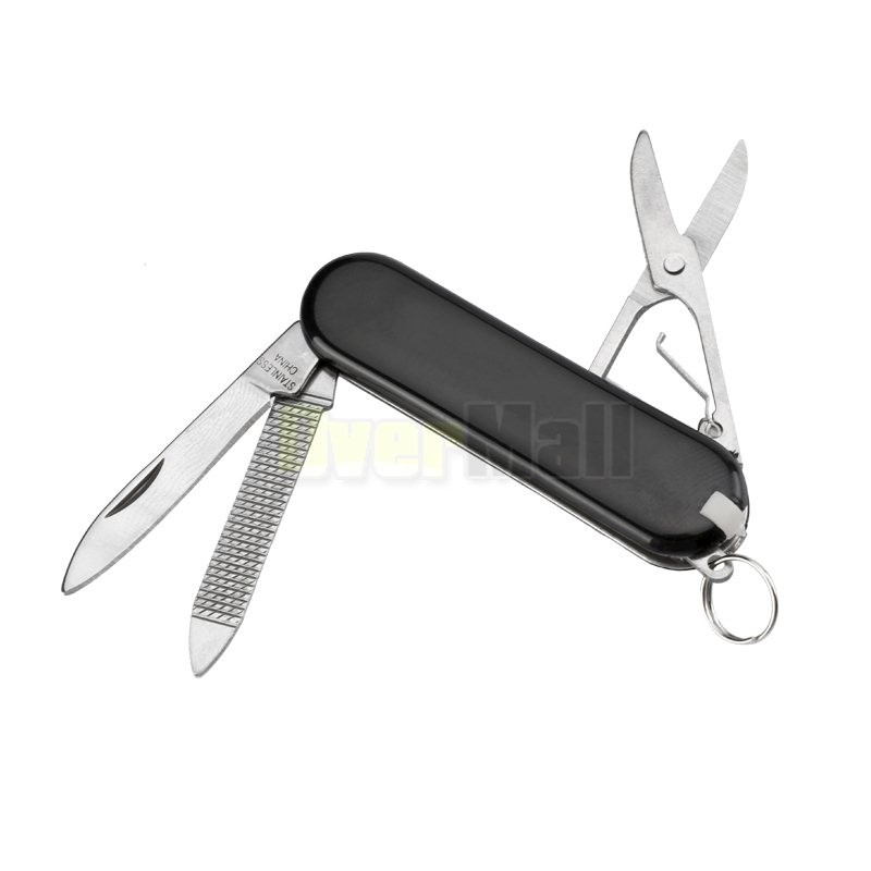 2X Army Knife Mens Pocket Knife Small Folding Camping Mini Survival Tool 3in1