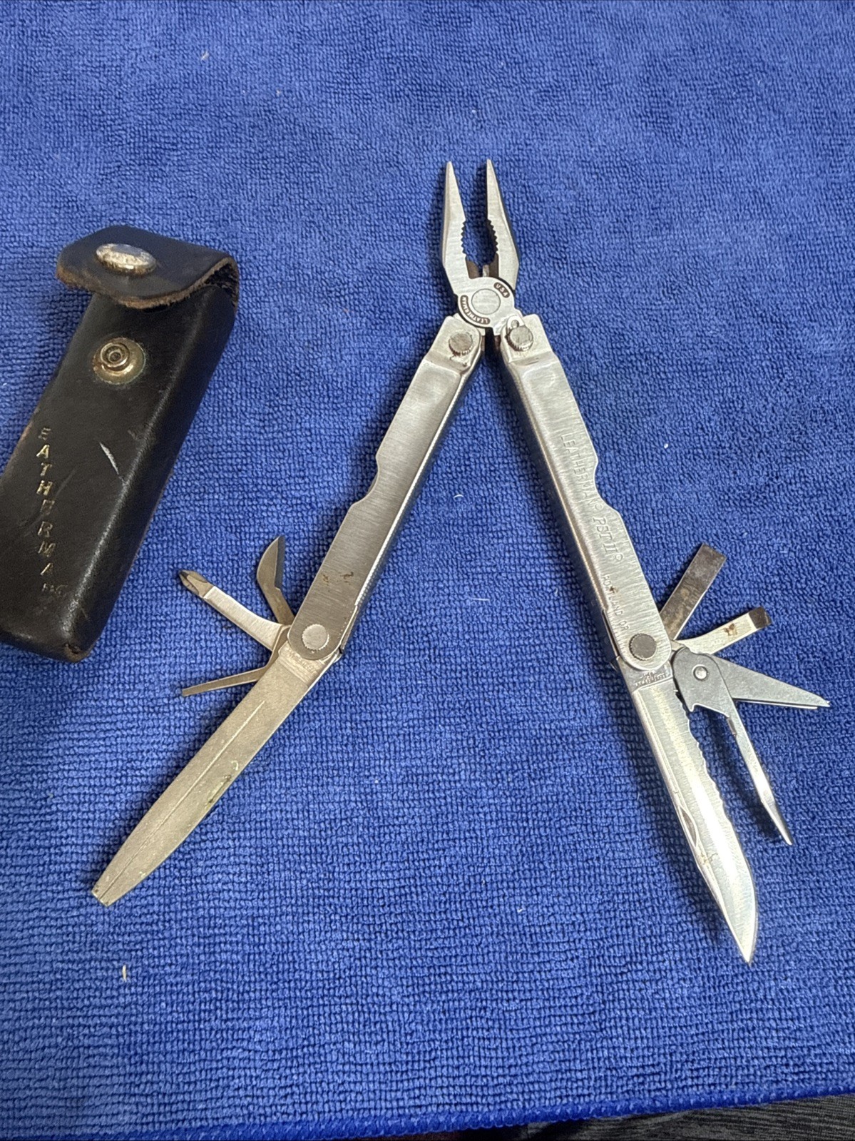 Vintage Leatherman PST II Multi-Tool | With Case / Sheath – 12/98 Date – Nice!