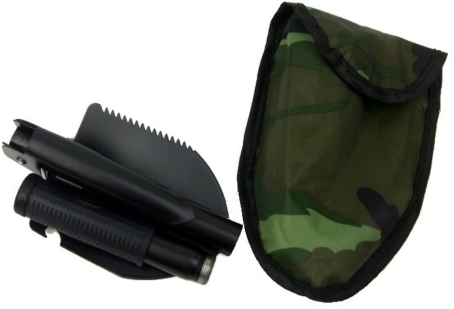Folding Camping Shovel Survival Emergency Outdoor Tool Military Garden Spade