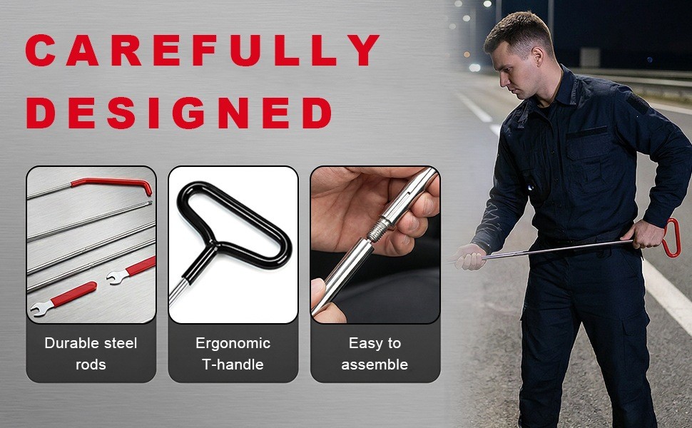 DXNQ car long-distance tool, 67 inches multi-function car emergency tool