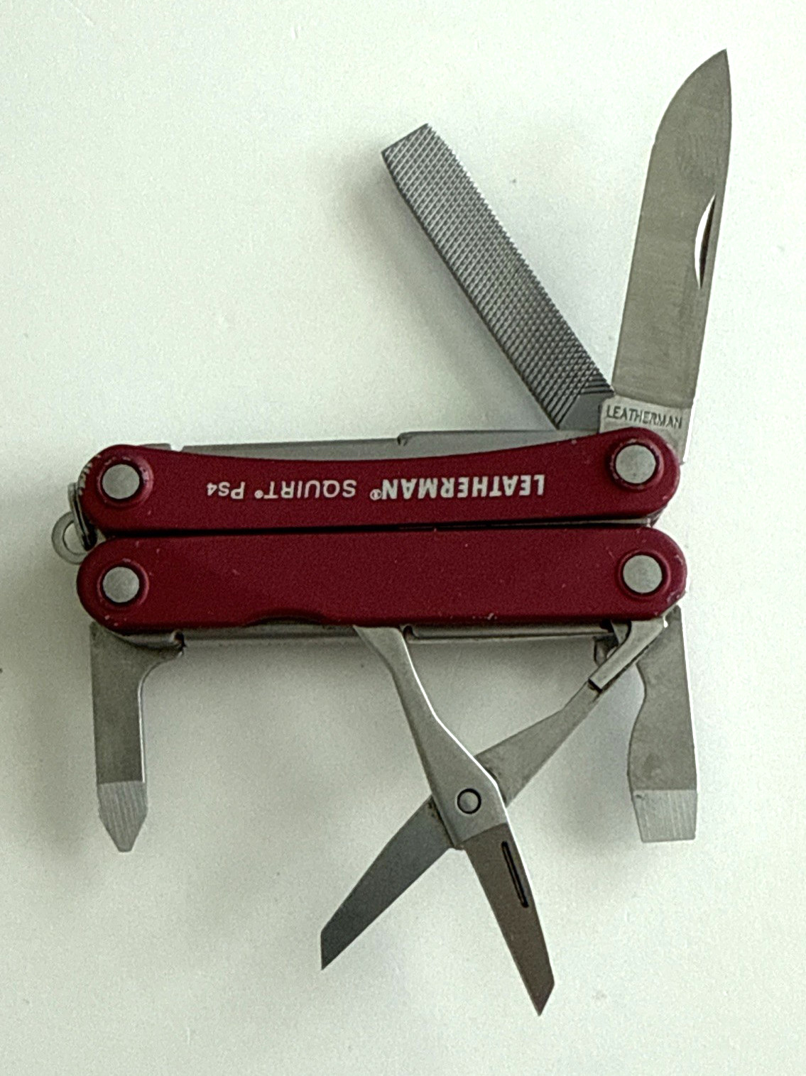 Leatherman Squirt PS4 Red Multi-Tool USA – Broken Scissors Spring