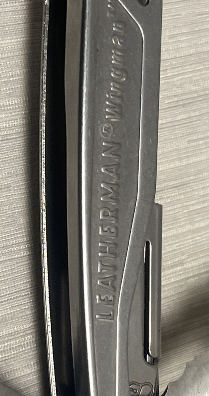 Leatherman Wingman Multi Tool W/Clip and Nylon snap case Dated 05/14