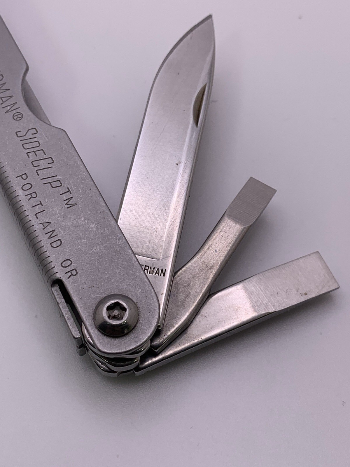 Rare Early Leatherman “Sideclip” Multi Tool Matching Date 0298 Excellent Clean