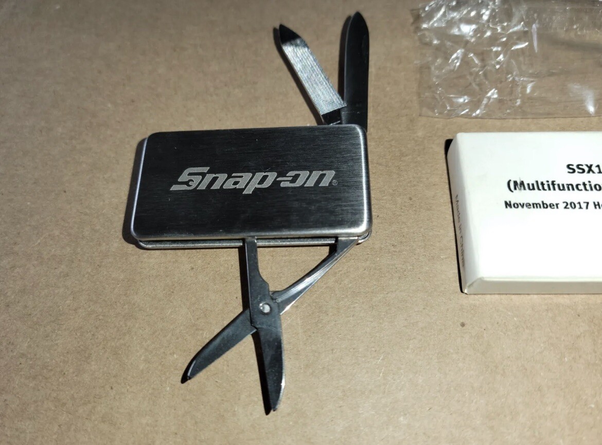 SNAP ON TOOLS MULTI TOOL MONEY CLIP SSX17R6 NIP! SUPER NICE! FAST SHIPPING!