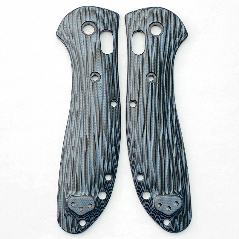 1 Pair G10 Handle Scales+Supporting Shafts for Benchmade Griptilian 551/550