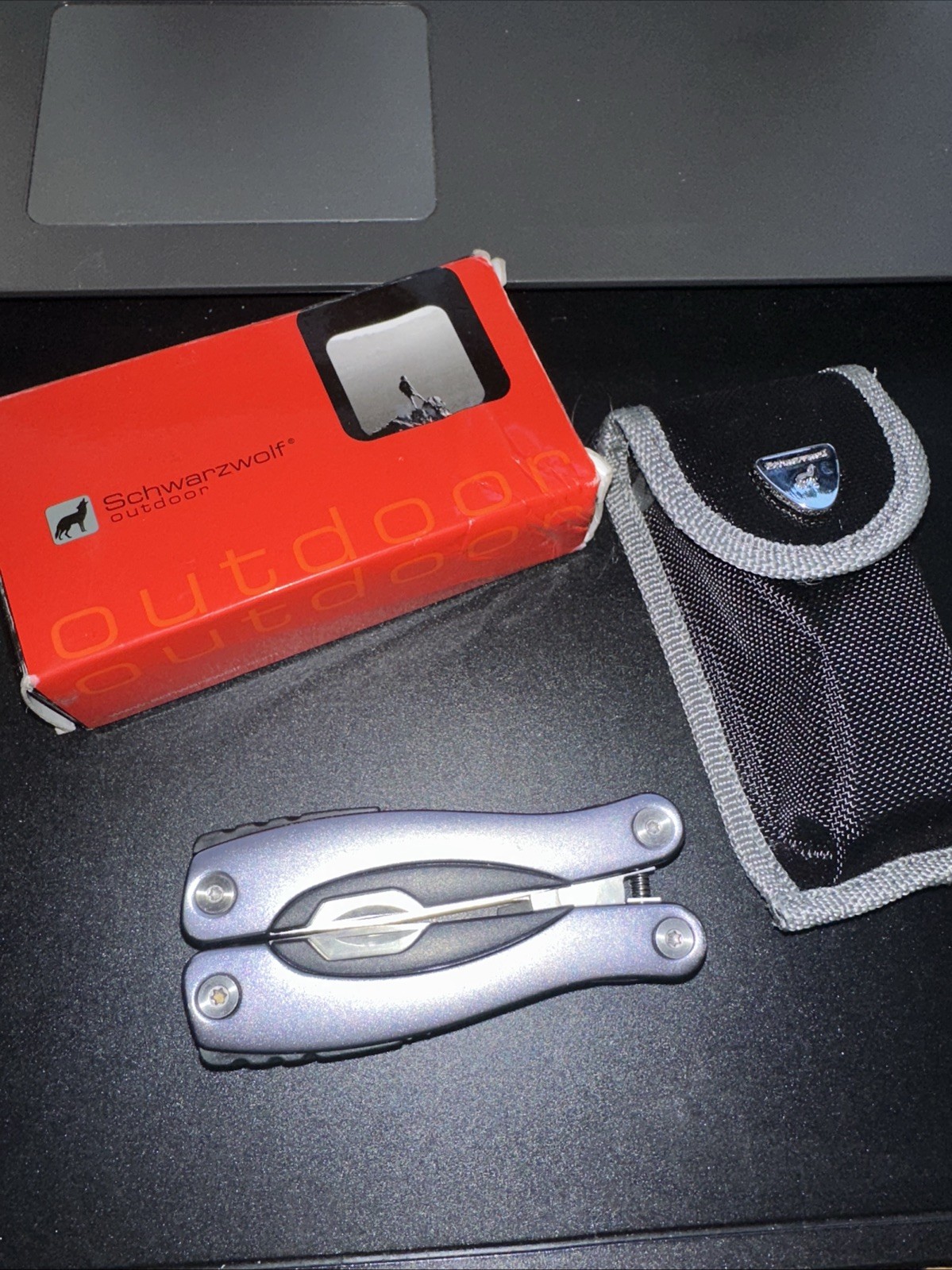 Schwarzwolf Outdoor ARMADOR Multitool 15 Tools with Carry Case for Belt
