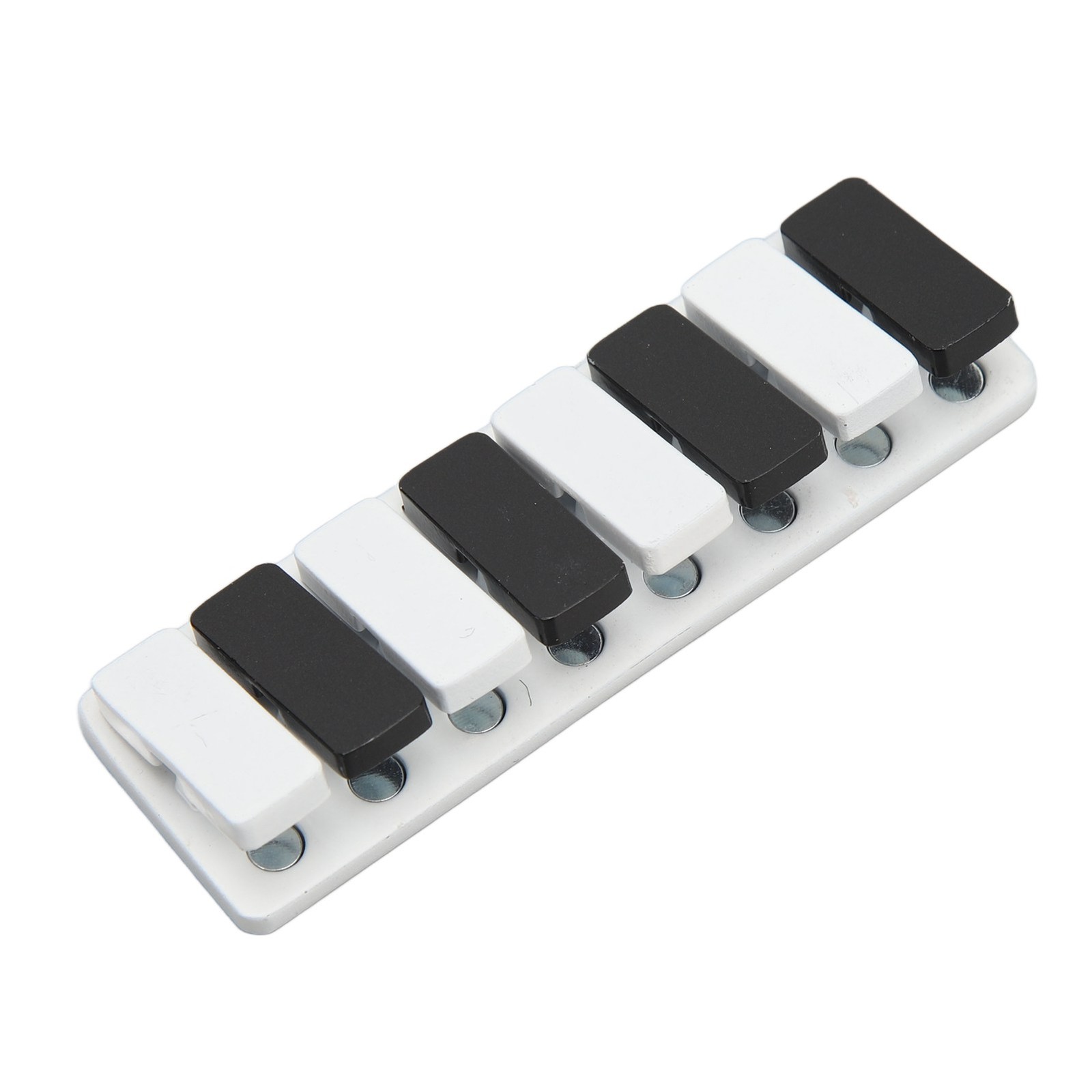Piano Key Haptic Clicker Toy Zinc Alloy Adult Office Portable ADHD Slider
