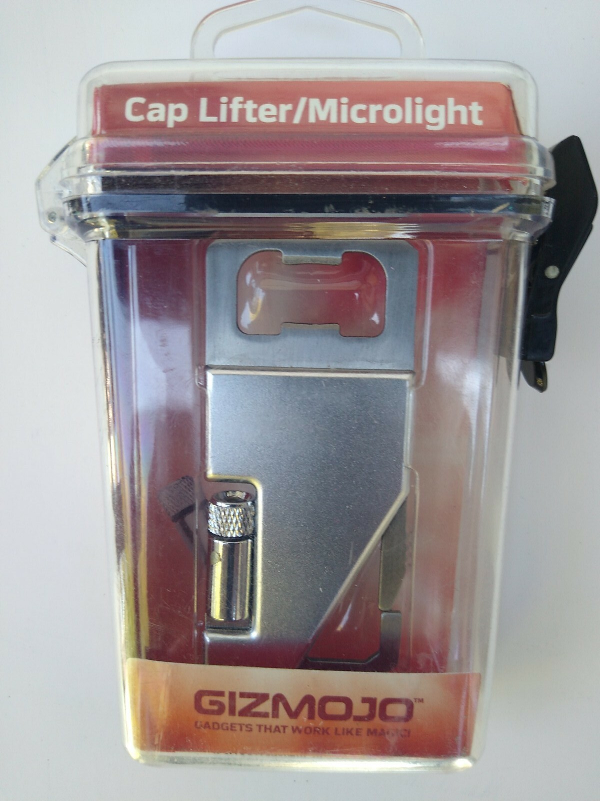 Gizmojo Cap Lifter / Microlight – The “Always Ready” Bottle Opener & Light