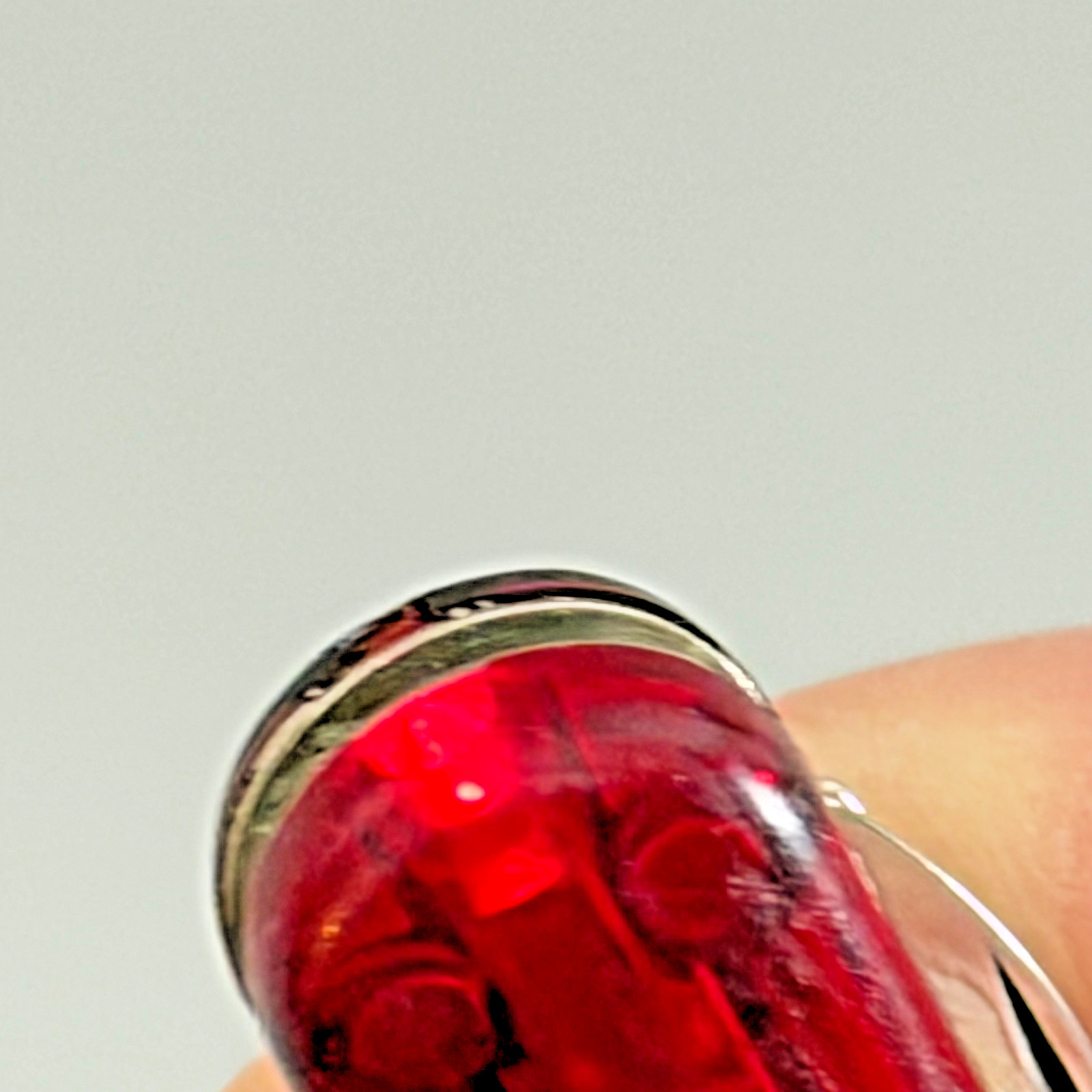 Tranparent Red Swiss Army Knife /Swiss Signature Lite/ Red LED