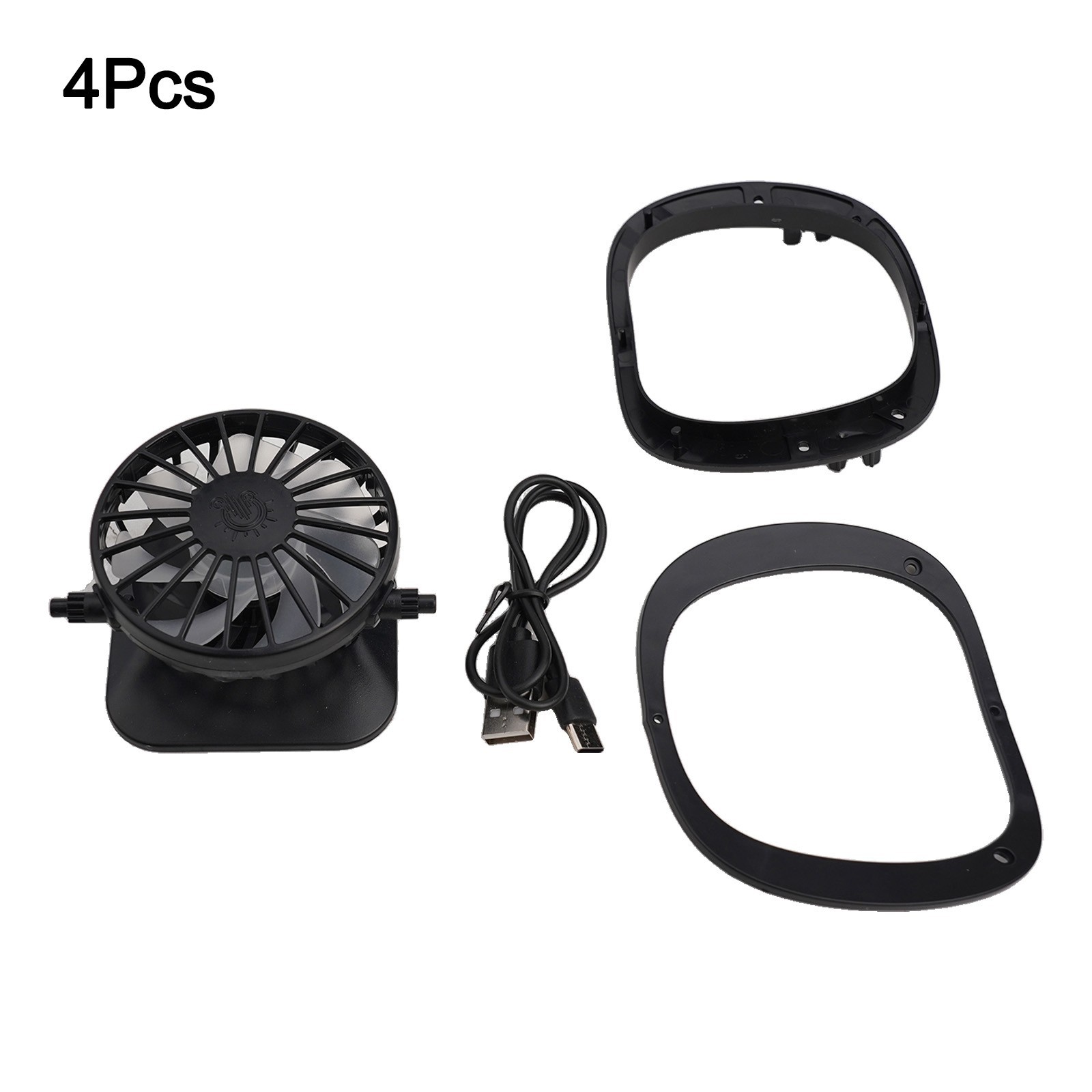 Easily Rechargeable Solar Powered Hat Fan with Multiple Airflow Levels