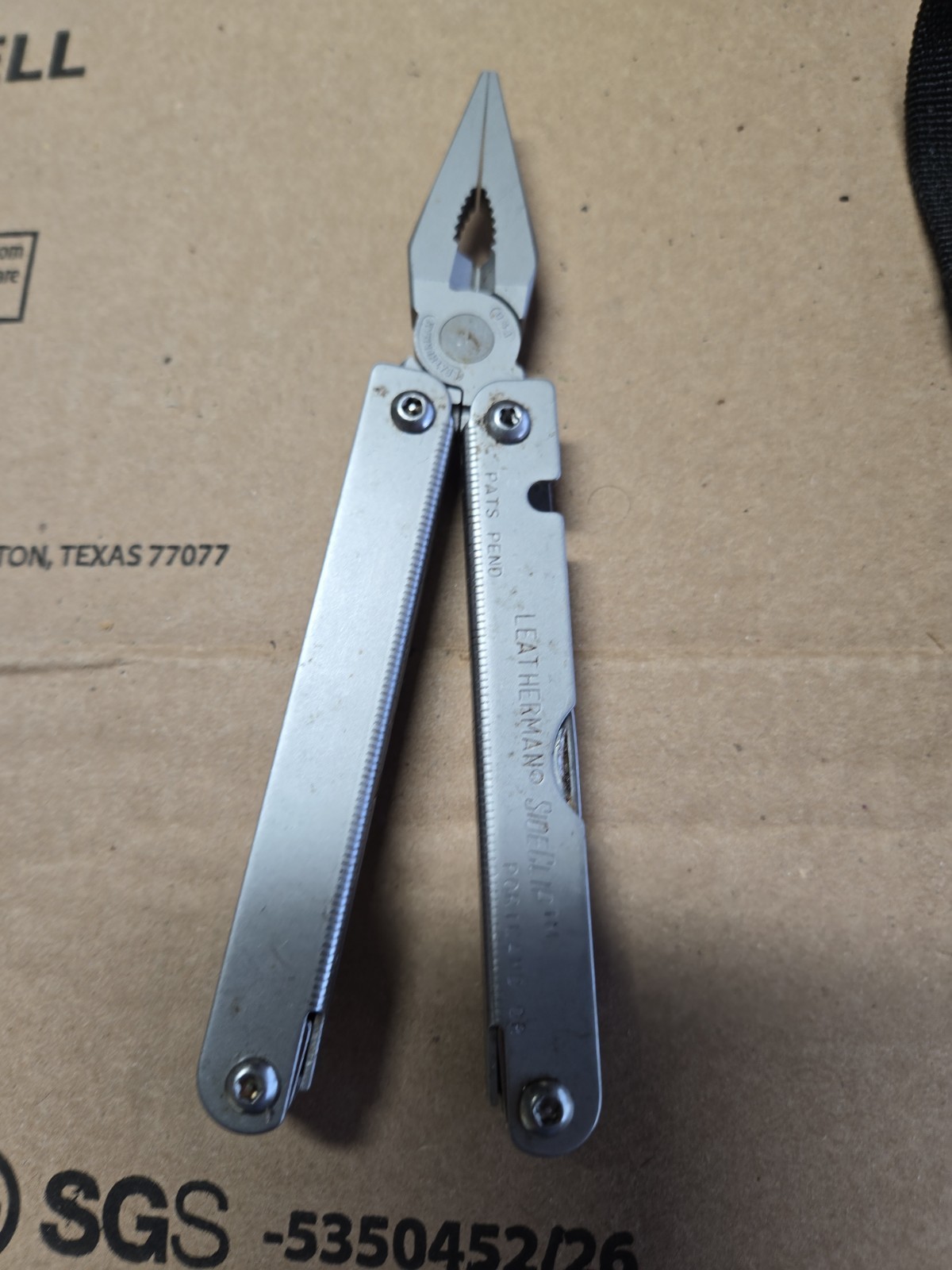 Vintage Leatherman Side Clip Multi-Tool Collectible W/ Sheath