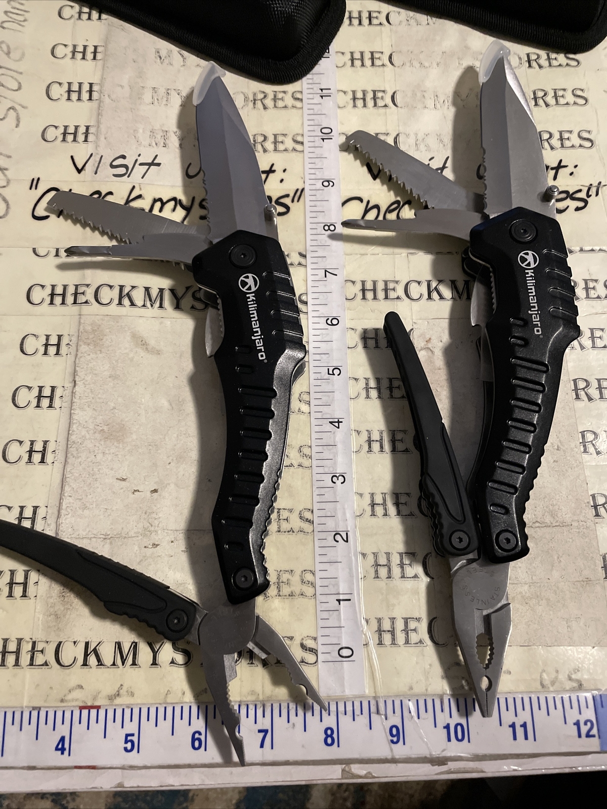 New 2X Kilimanjaro Magnus Multi-Tool with Sheath W/carry Pouch