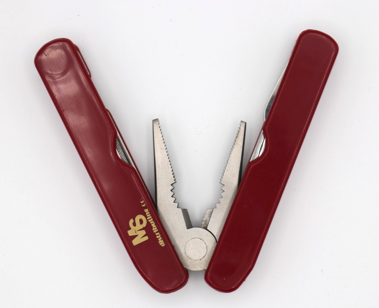 MULTITOOL – PROMO from MS Distributing – 8 Tools – Stainless Steel – with pouch