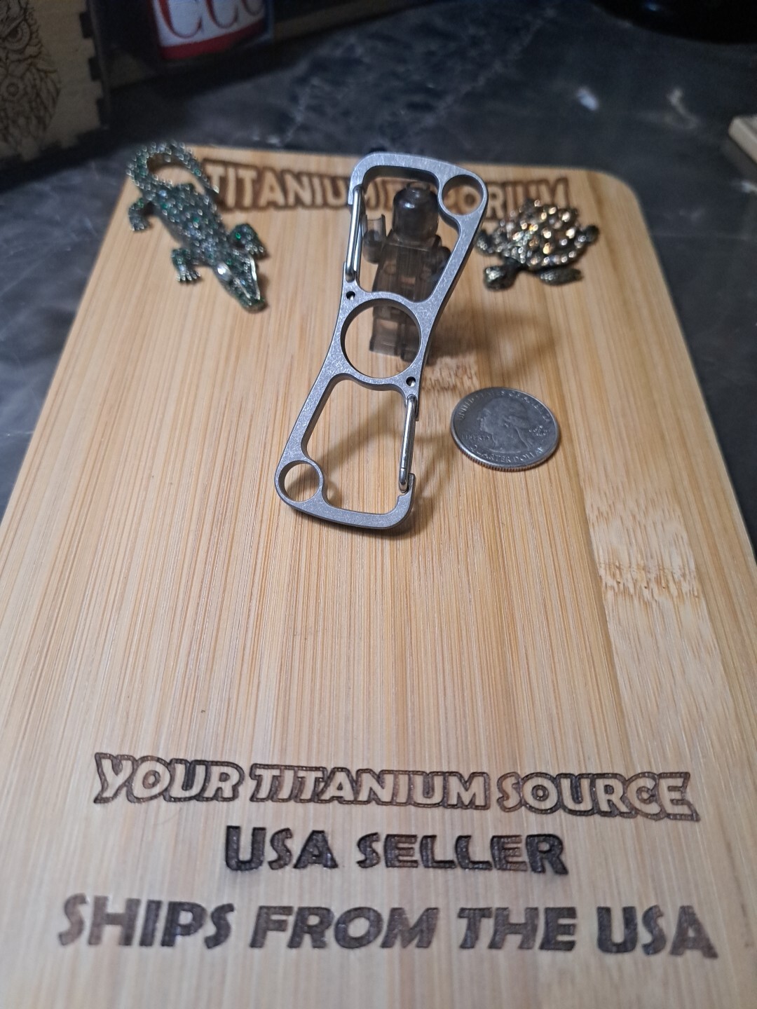 EDC Dual Titanium Carabiner