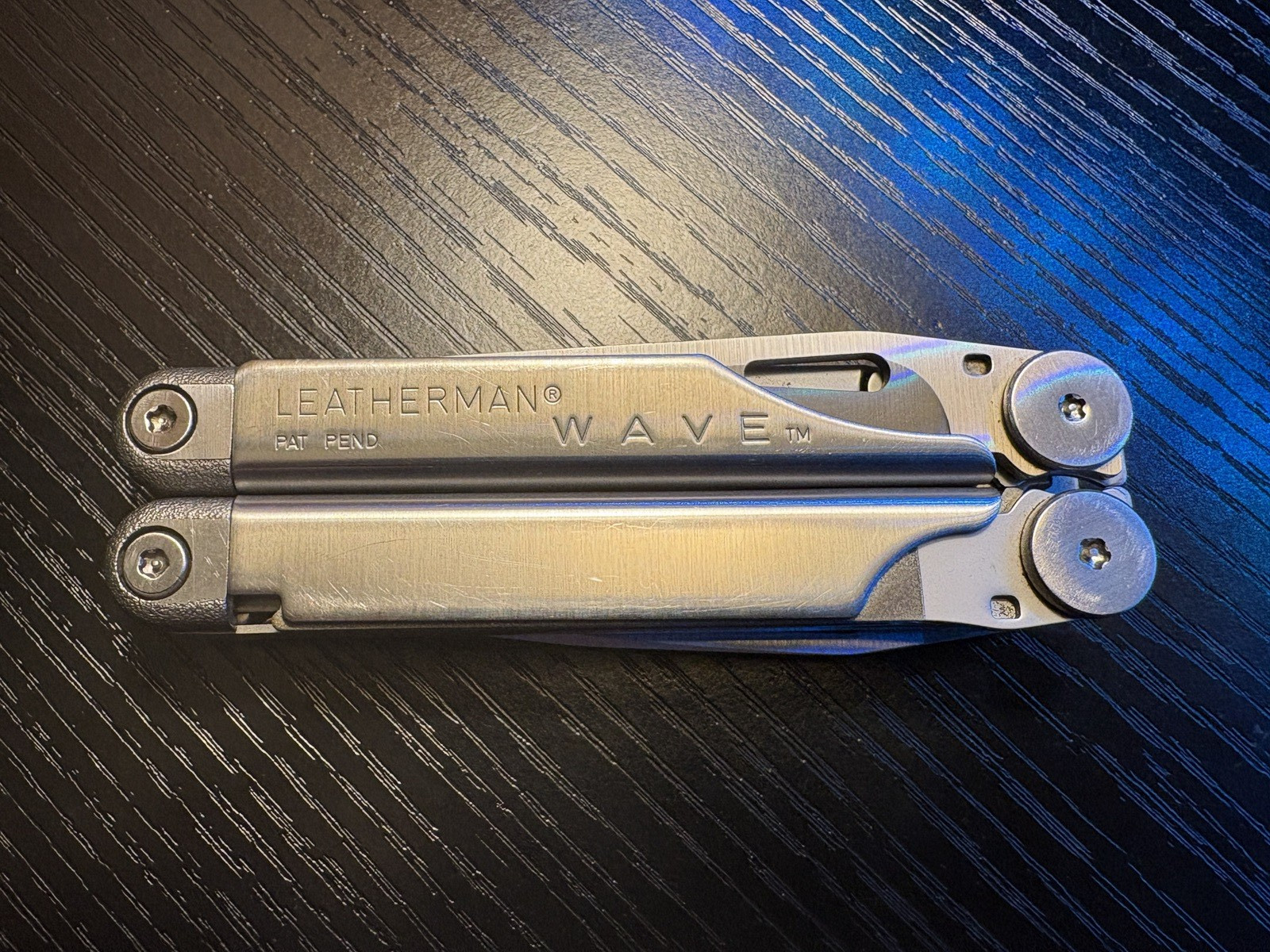 Leatherman Wave PAT PEND 1999 Early First Gen, Leather Sheath Vintage, Excellent
