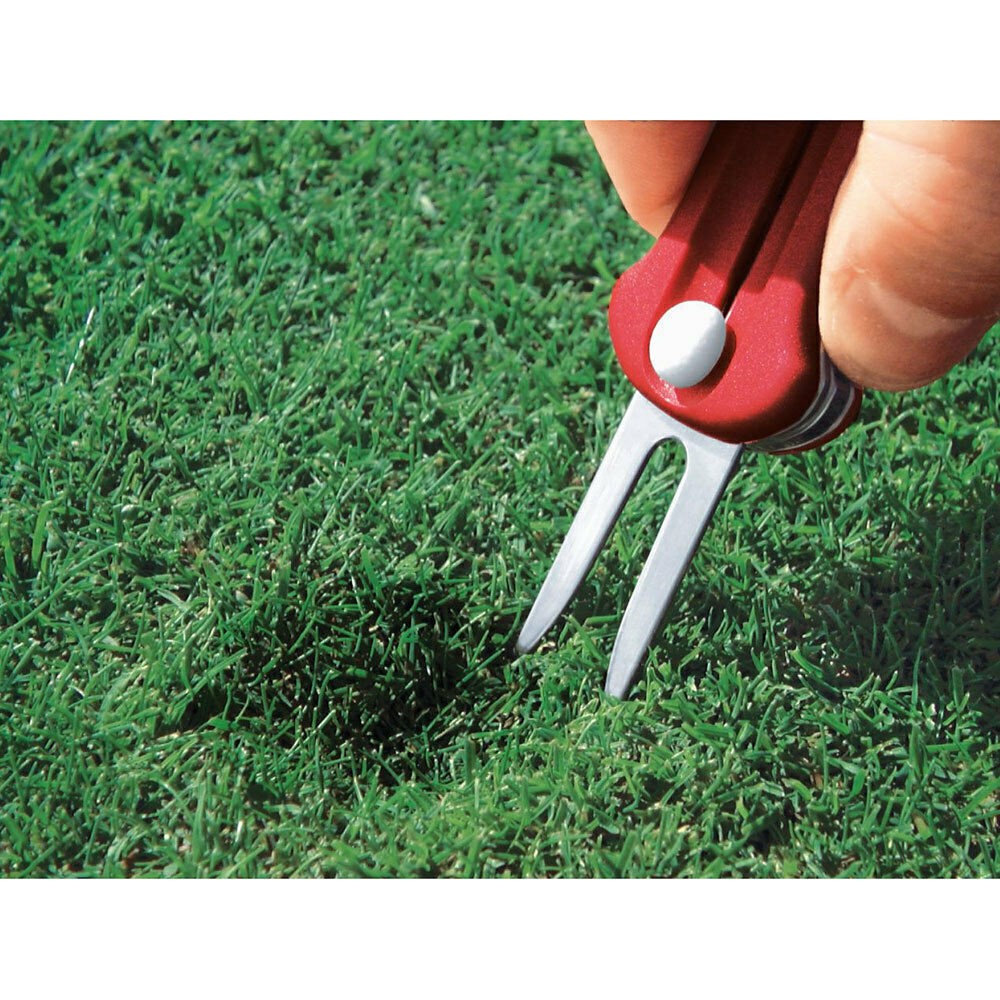 Victorinox Swiss Army Knife Sport Golf Tool Marker Divot Repair – Red