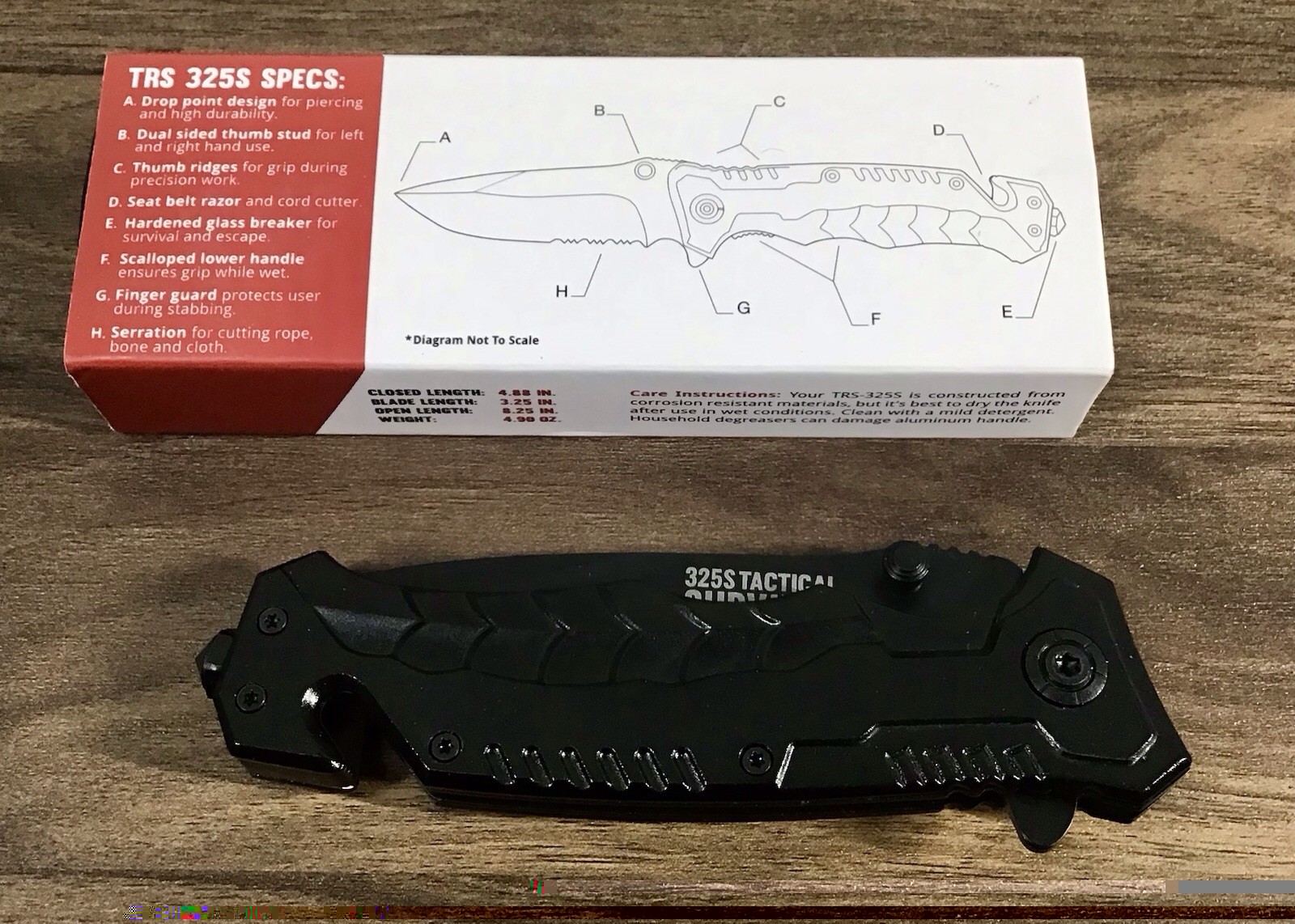 TRS Tactical Survival Hunting Camping Self Defense Knife Tool Lot 🔥6 Tools🔥