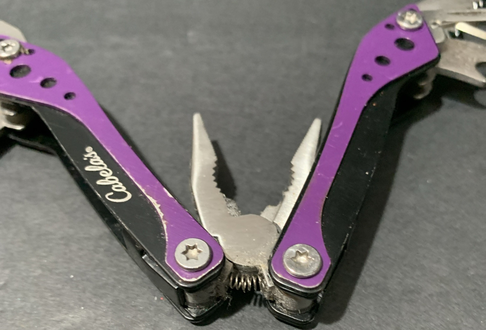 CABELA’S Mini Multi Tool Needle Nose Pliers Saw Knife Lot Of 10 NEW & USED