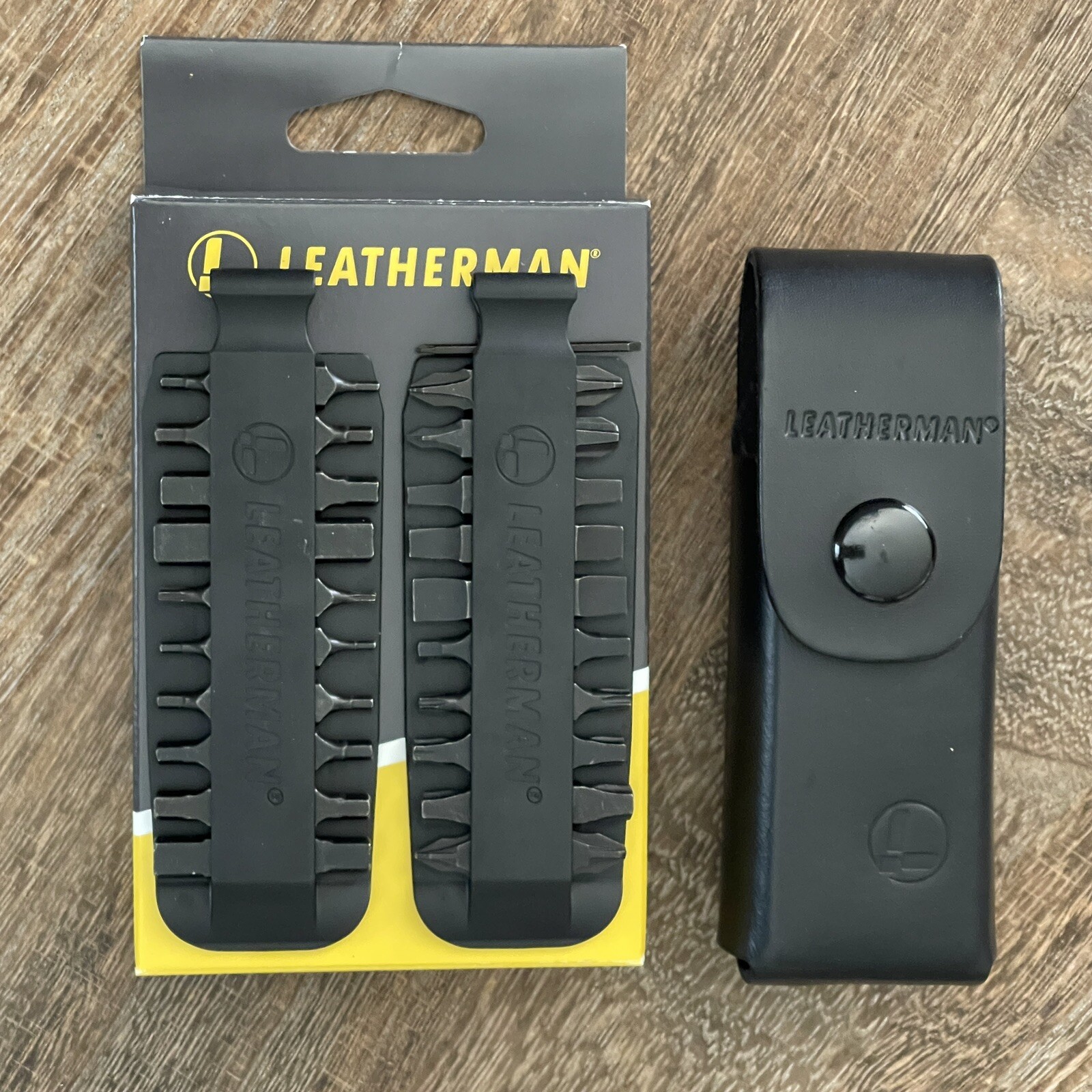 Leatherman Bit Kit for Charge Plus, Wave Plus, Skeletool, Curl, leather sheath