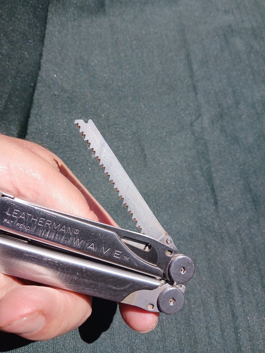 OG Leatherman Wave Multi Tool w/ Brown Leather Case Minty (H)